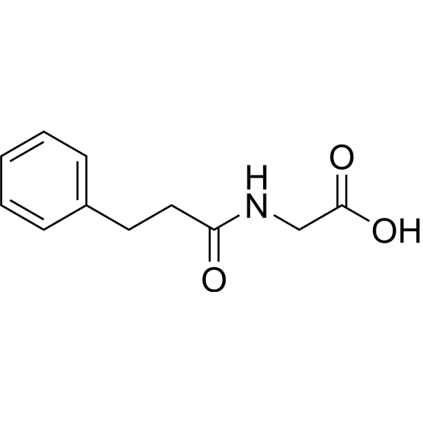N-(3-Phenylpropionyl)glycine 56613-60-6